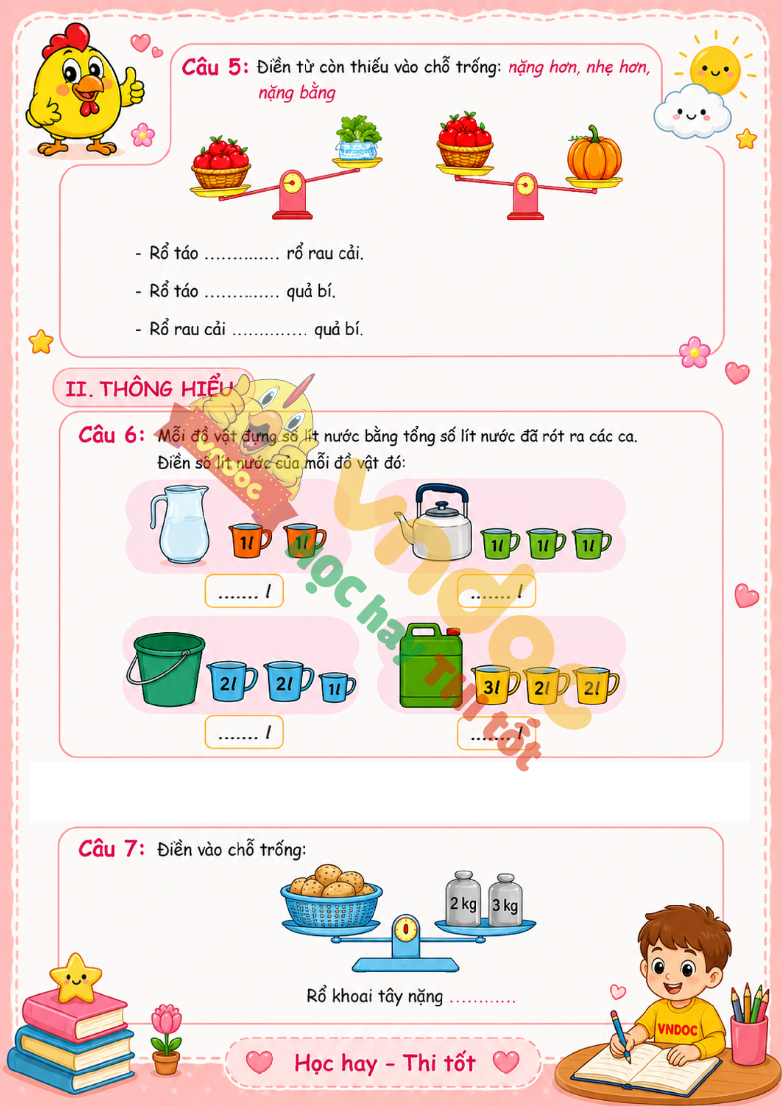 bai tap toan lop 2 bai 18 luyen tap chung kntt h2*971986