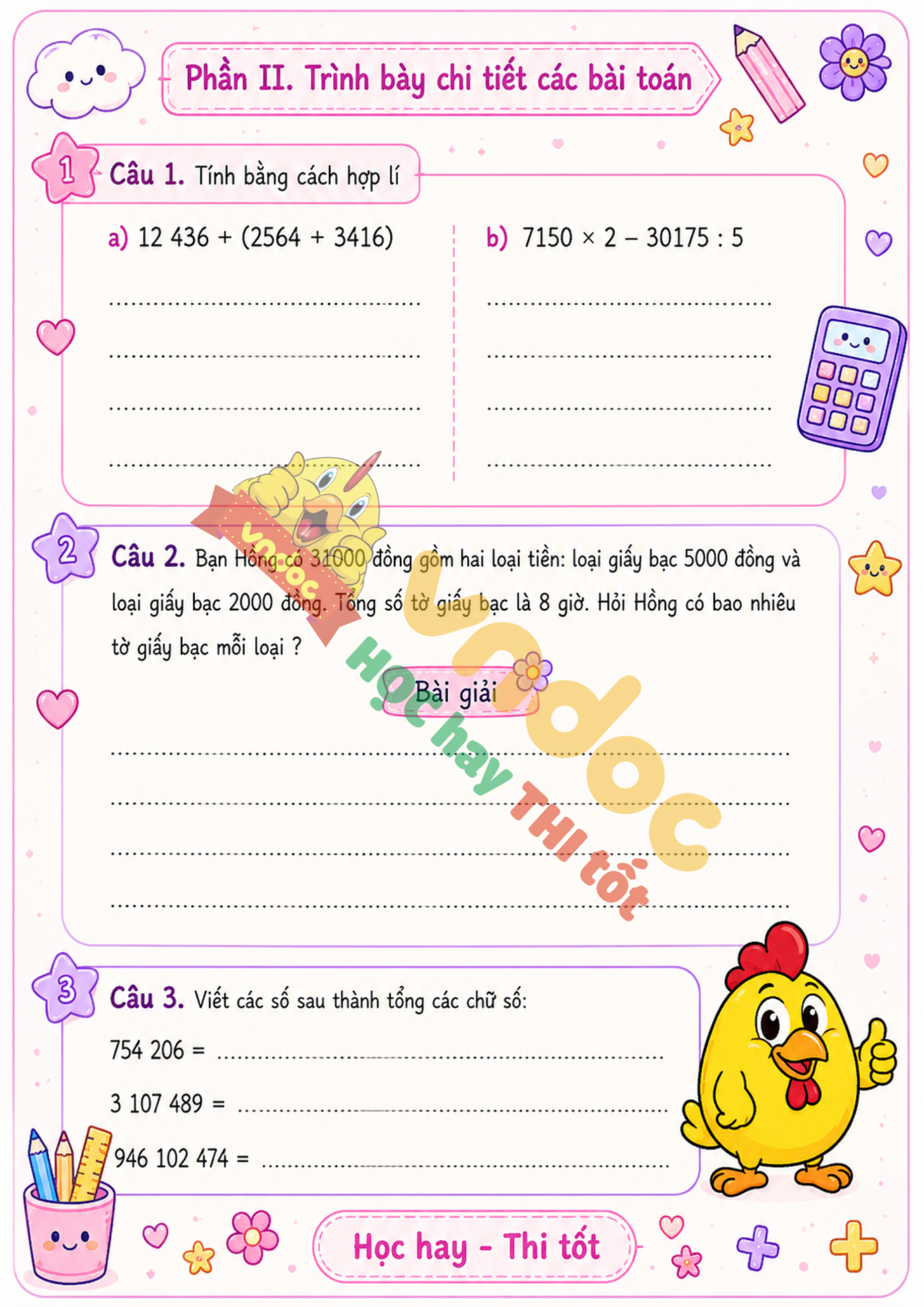 phieu bai tap toan lop 4 tuan 16 co ban kntt h2*972506