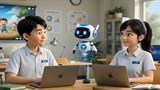 Video mở đầu Tin học 9 Bài 10b: Chuẩn bị dữ liệu và dựng video (AI)