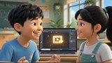 Video mở đầu Tin học 9 Bài 13b: Trình bày thông tin trong trao đổi và hợp tác (AI)