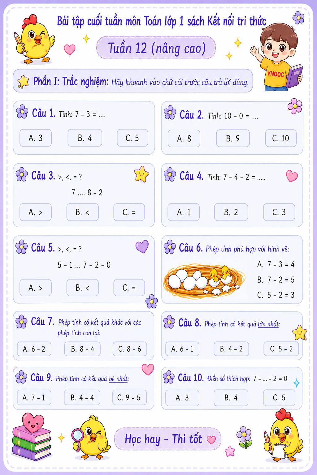 bai tap cuoi tuan toan 1 tuan 12 nang cao kntt h1*972678