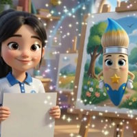 Video mở đầu Mĩ thuật 6 Bài 2: Xây dựng ý tưởng sáng tác theo chủ đề (AI)