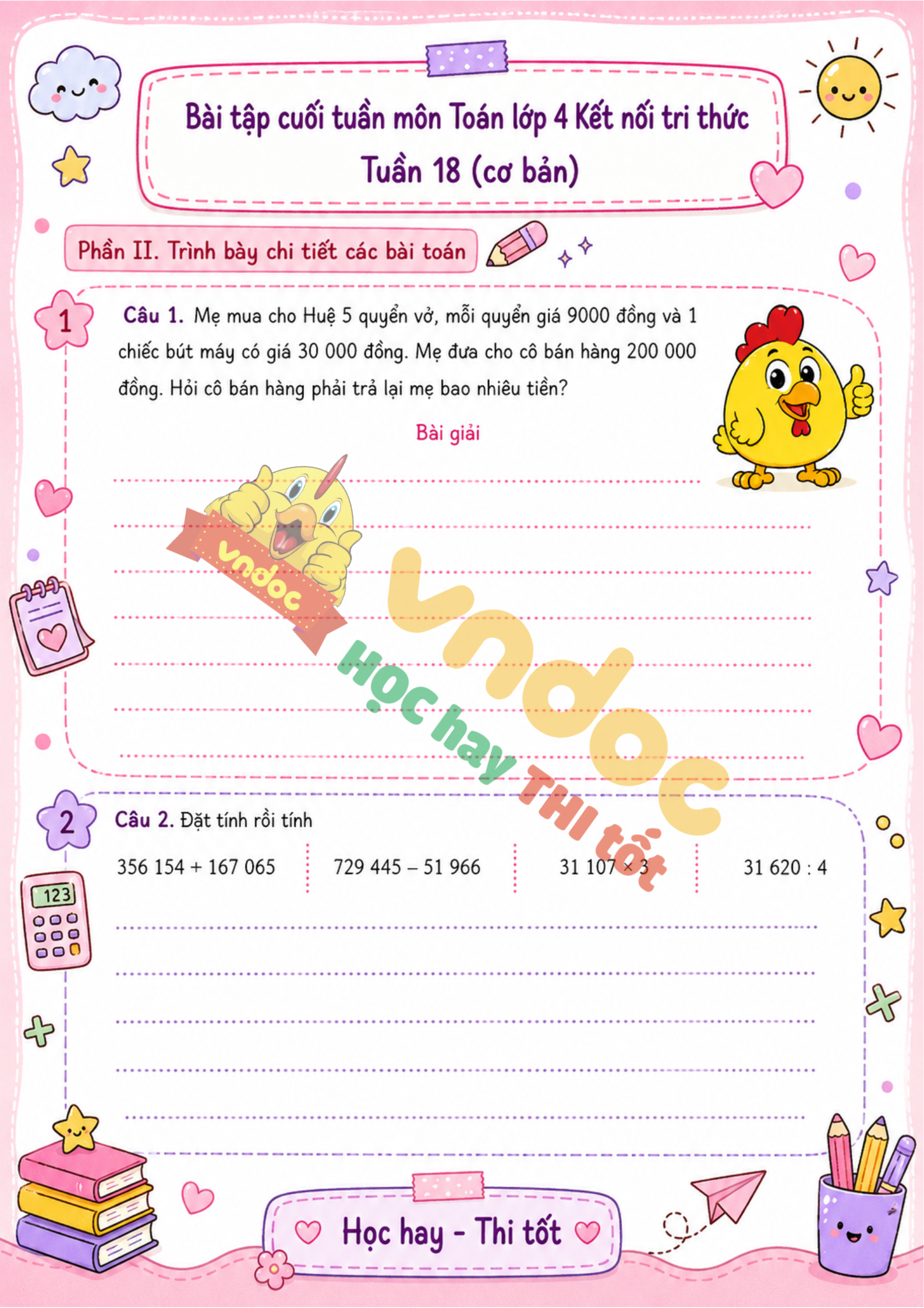phieu bai tap toan lop 4 tuan 18 co ban kntt h2*973295