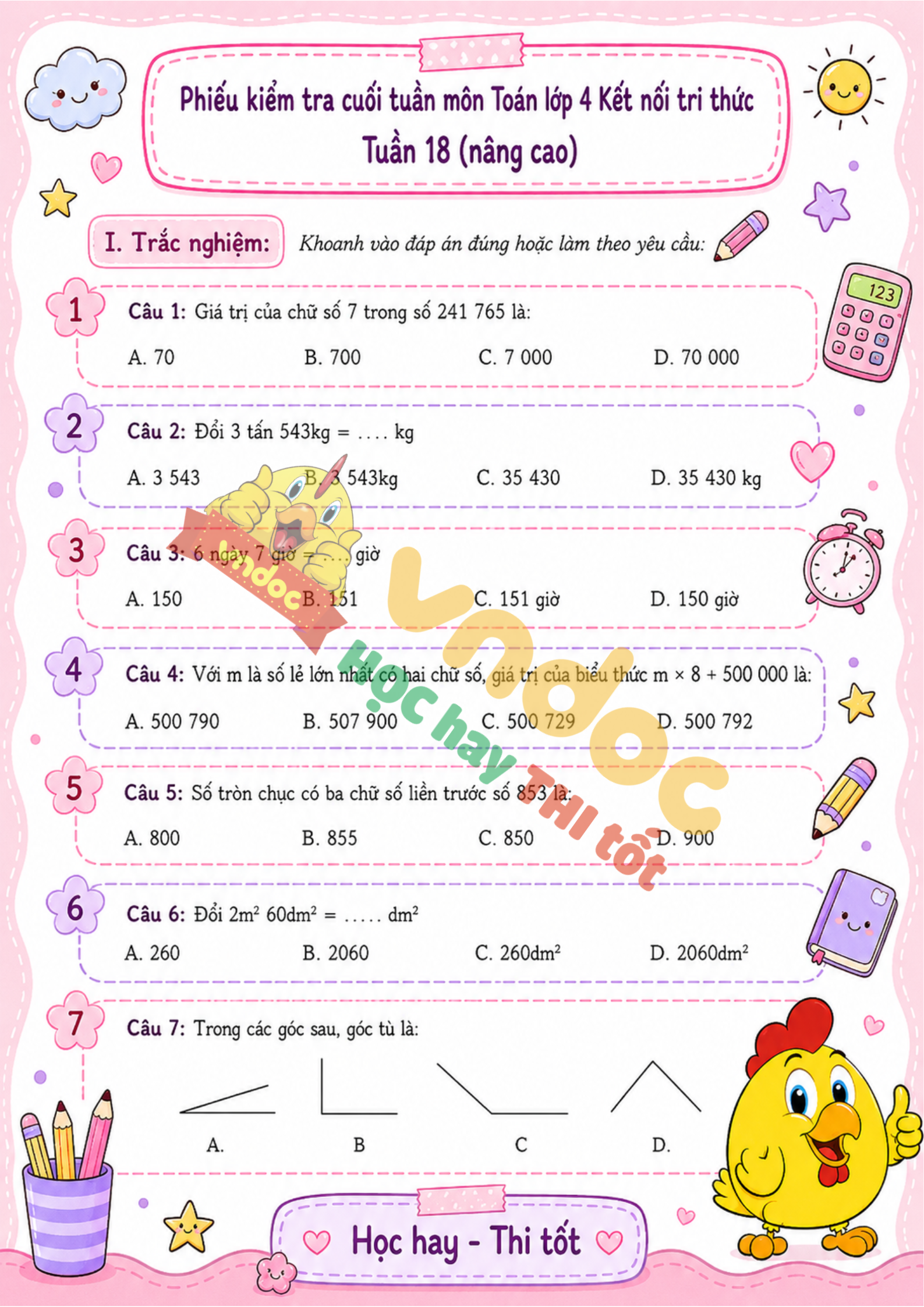 phieu bai tap toan lop 4 tuan 18 nang cao kntt h1*973294