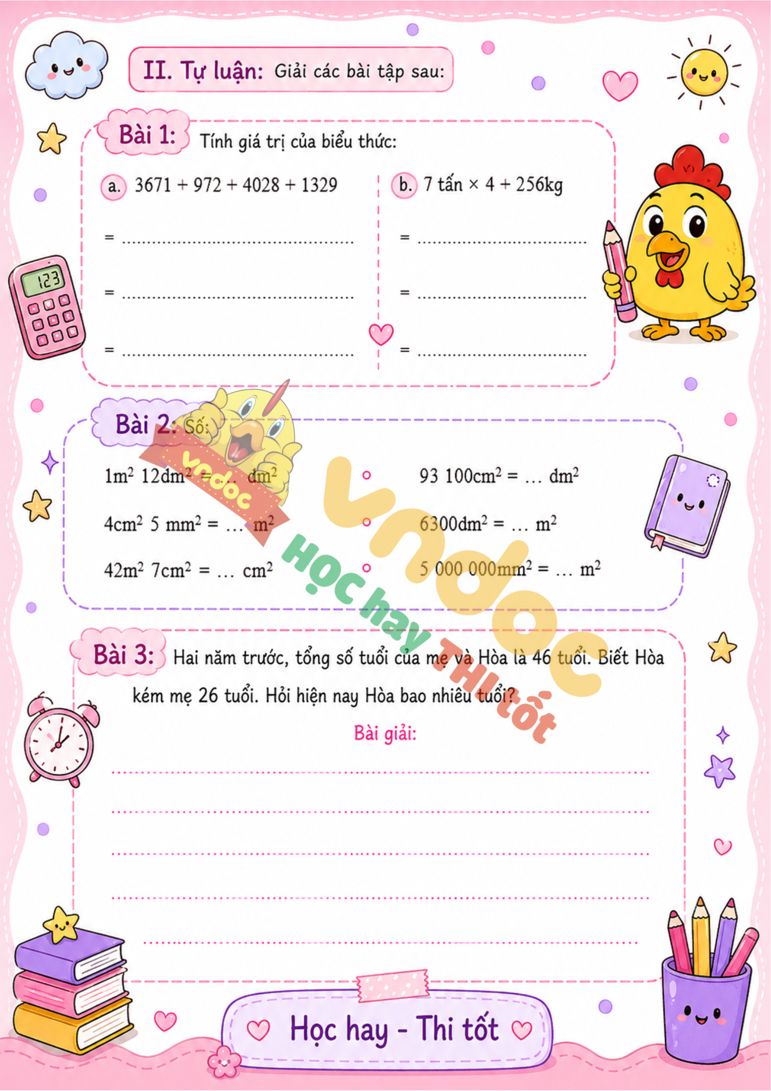 phieu bai tap toan lop 4 tuan 18 nang cao kntt h2*973291