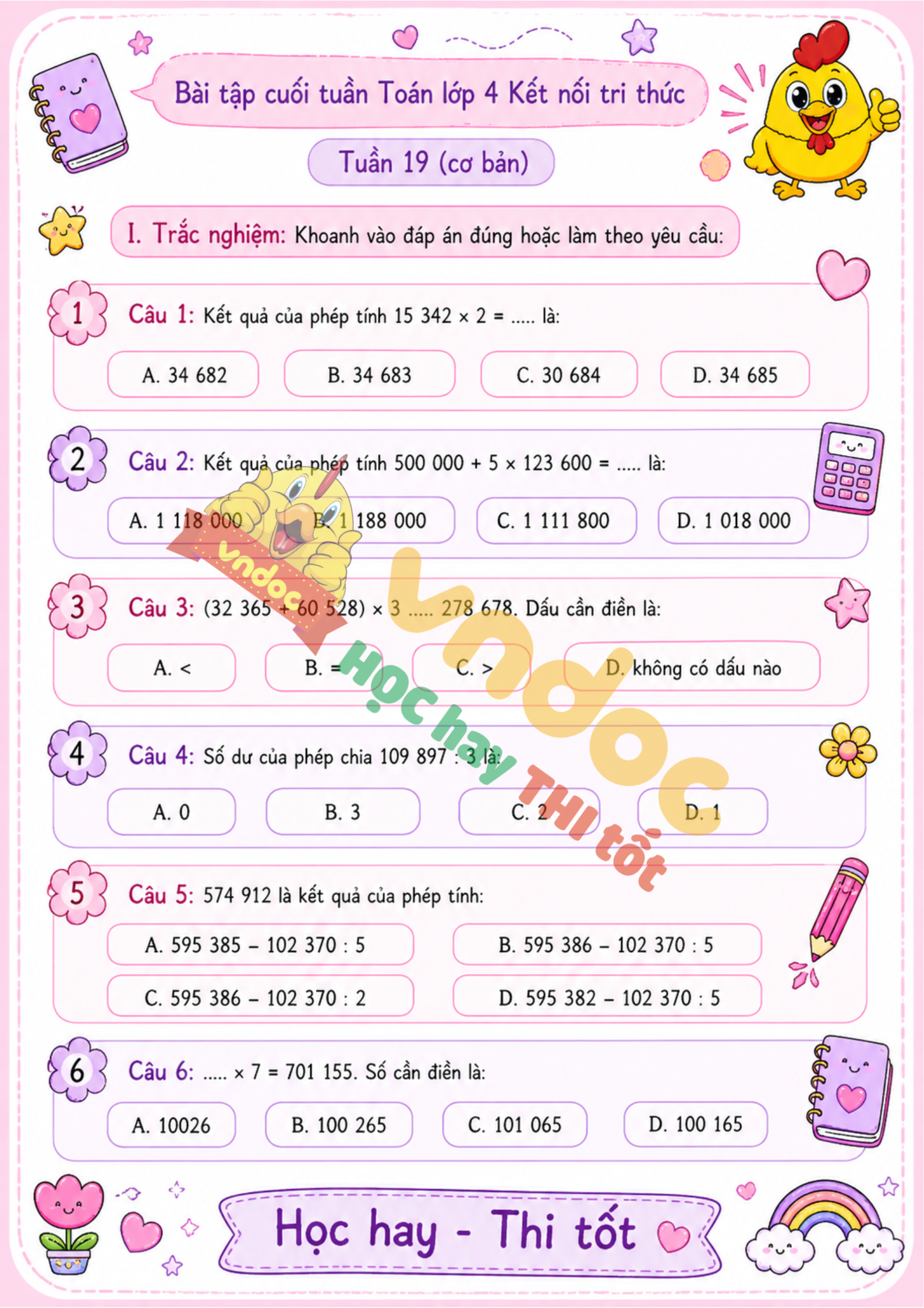 phieu bai tap toan lop 4 tuan 19 co ban kntt h1*973293