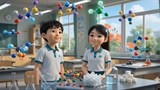 Video mở đầu Khoa học tự nhiên 7 Bài 7: Hóa trị và công thức hóa học (AI)