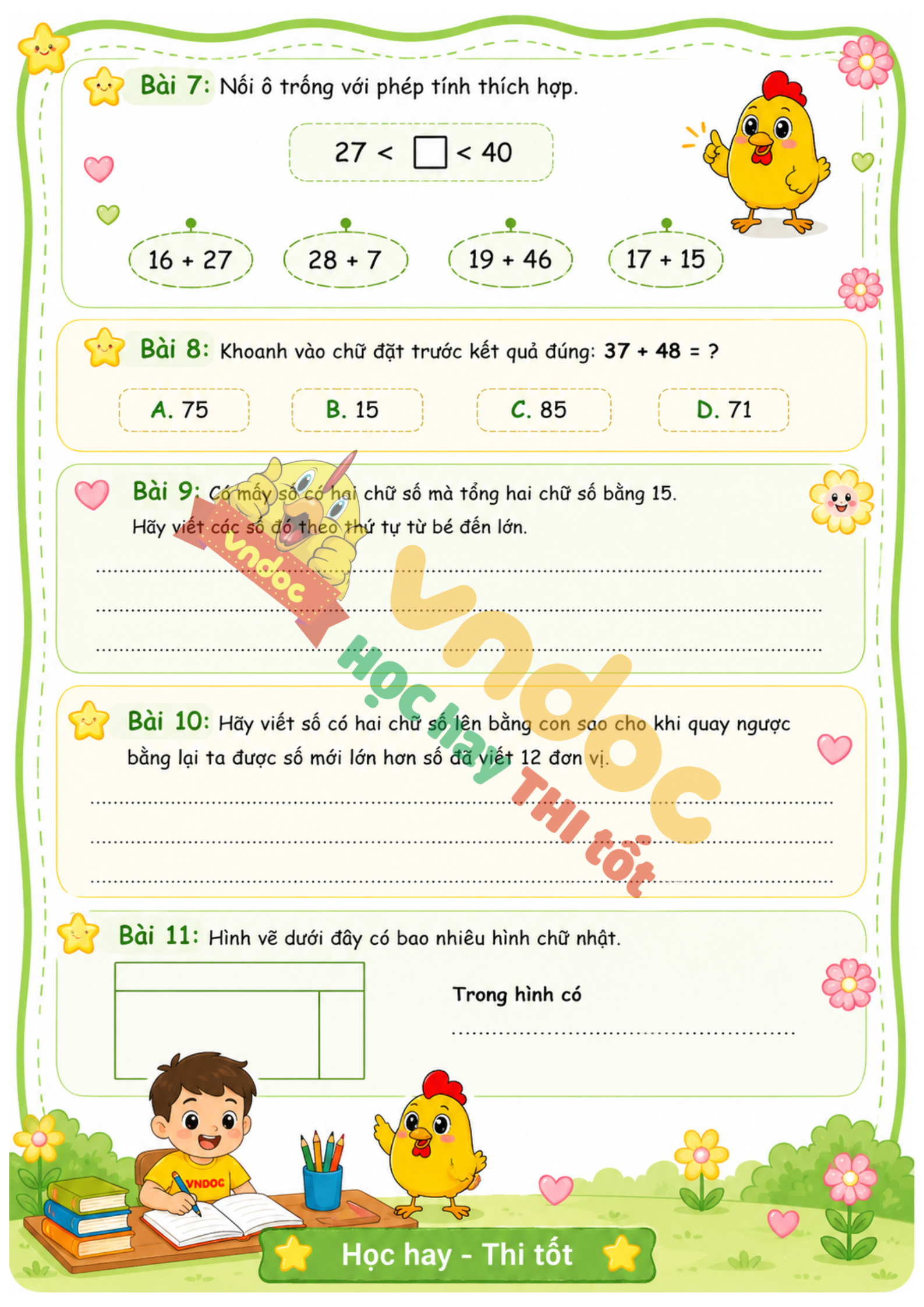 toan hay va kho lop 2 mot so bai toan ve cong qua 10 phan 2 mh2*974006