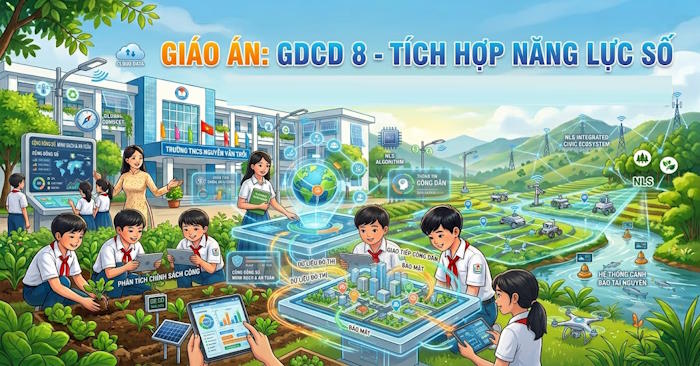 Giáo án Giáo dục công dân 8 Kết nối tri thức có tích hợp Năng lực số, AI Học kì 2
