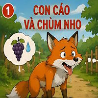 Truyện ngụ ngôn: Con cáo và chùm nho