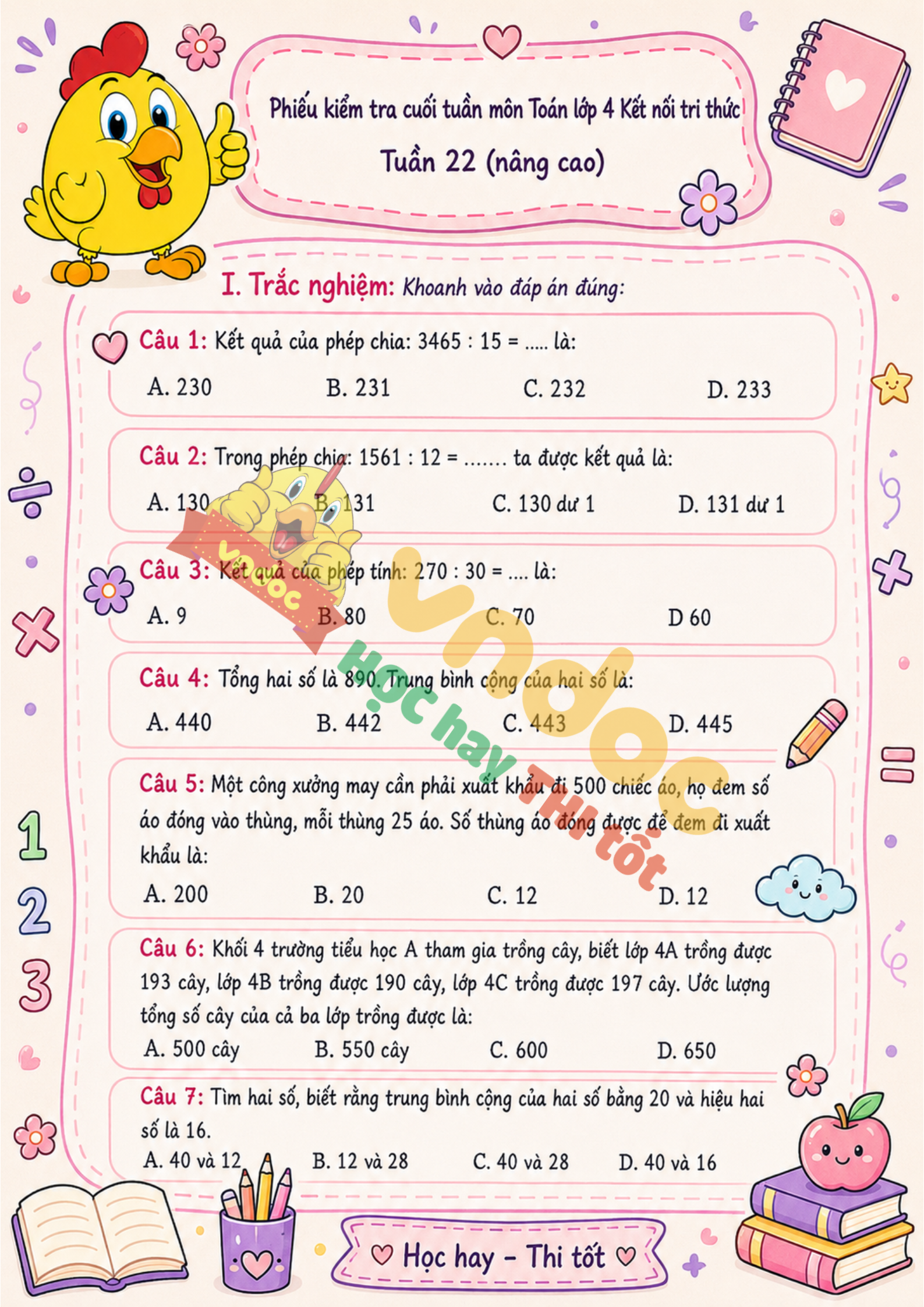 phieu bai tap toan lop 4 tuan 22 nang cao kntt h1*975332