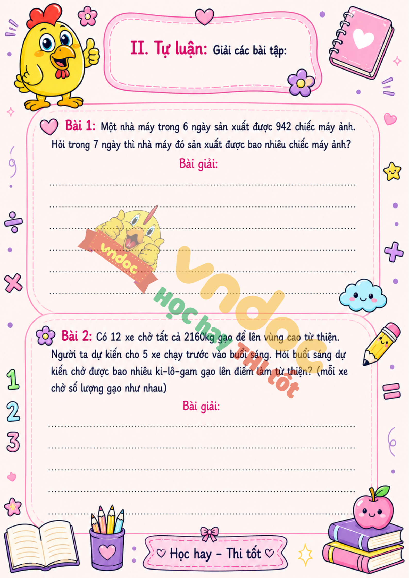 phieu bai tap toan lop 4 tuan 23 co ban kntt h2*975327