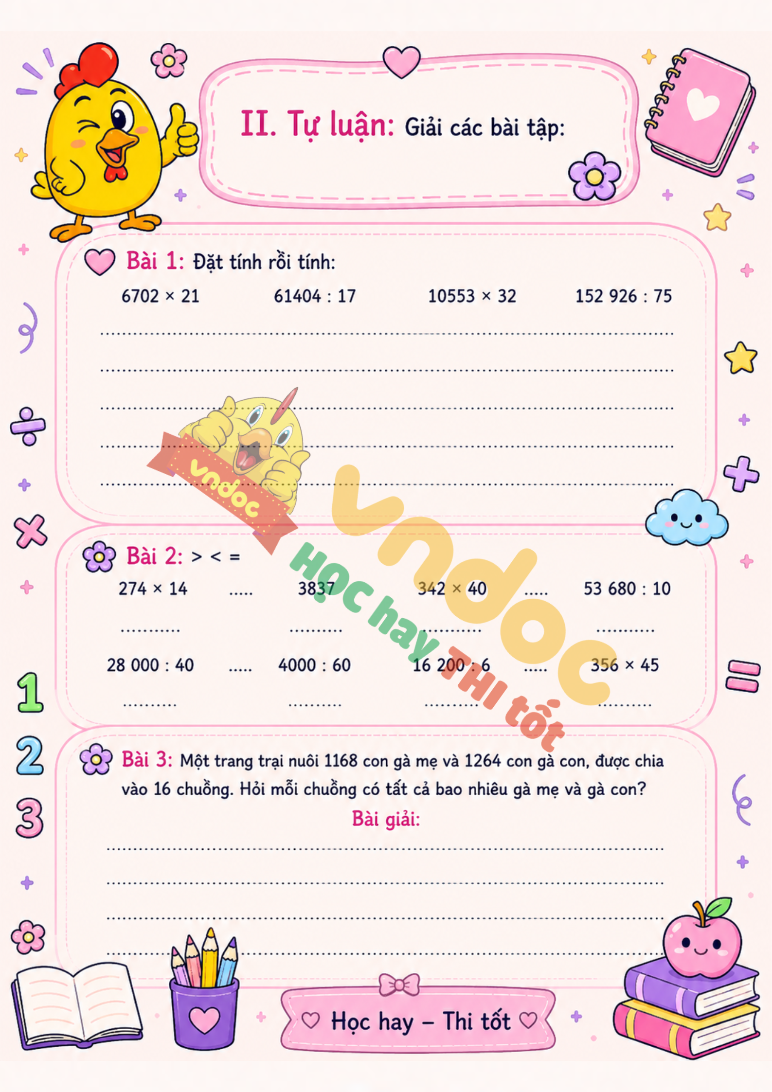 phieu bai tap toan lop 4 tuan 23 nang cao kntt h2*975326