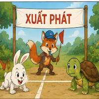 Truyện ngụ ngôn: Thỏ và rùa