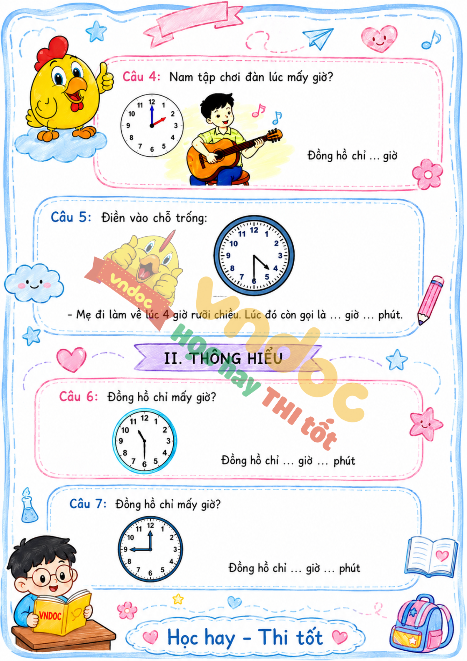 BT toan lop 2 Bai 29 ngay gio gio phut co ban mh2*976026