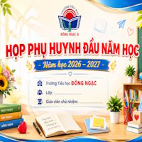 Câu lệnh tạo poster họp phụ huynh đầu năm học mới 