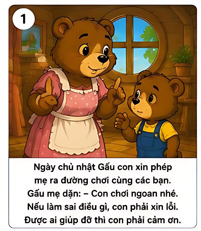 bai hoc dau tien cua gau con 1*976740