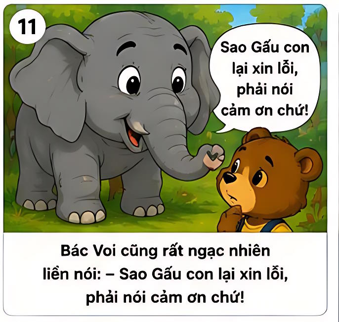 bai hoc dau tien cua gau con 11*976731