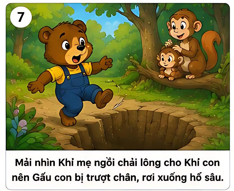 bai hoc dau tien cua gau con 7*976735
