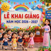 Câu lệnh tạo Poster Lễ khai giảng năm học mới 