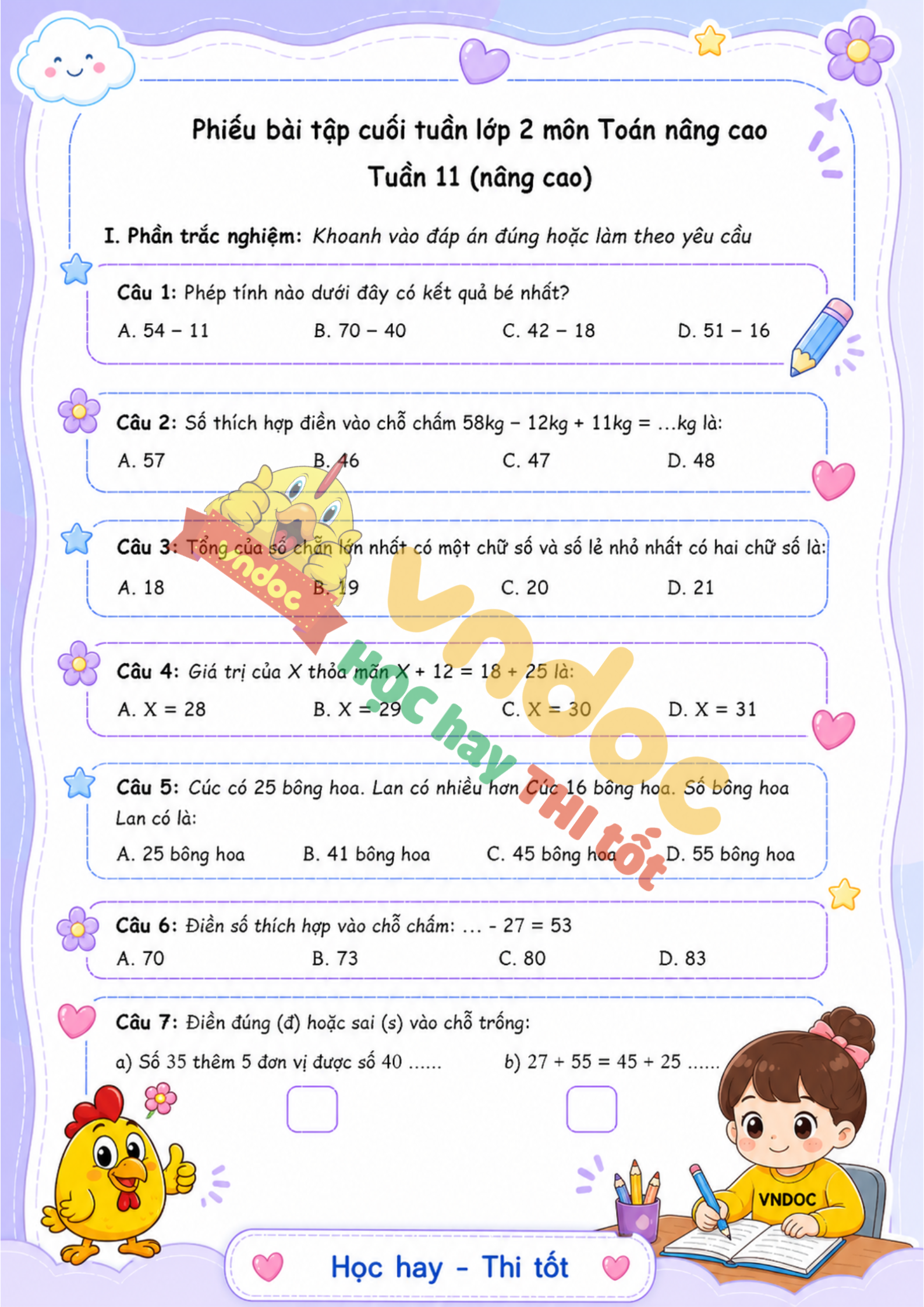bt cuoi tuan toan lop 2 tuan 11 nang cao sach kntt mh1*978260