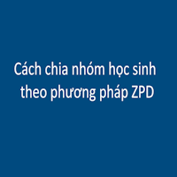 Câu lệnh chia nhóm học sinh theo phương pháp ZPD cho giáo viên