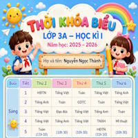 Hướng dẫn tạo ảnh thời khóa biểu chỉ bằng 1 câu lệnh