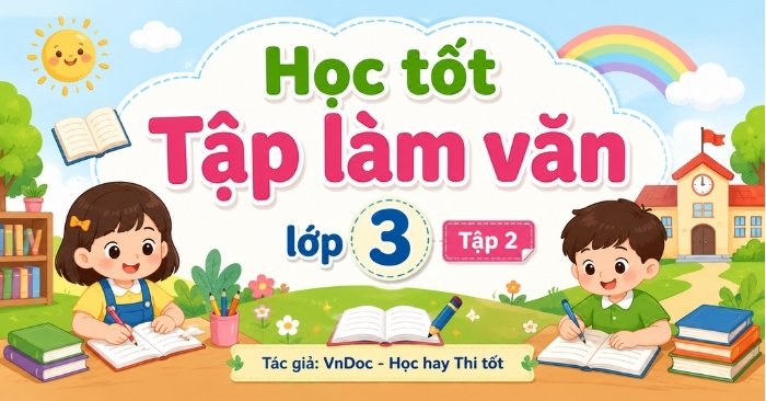 Học tốt Tiếng Việt lớp 3 Học kì 2 Phần Tập làm văn