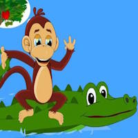 Truyện ngụ ngôn: Khỉ và cá sấu