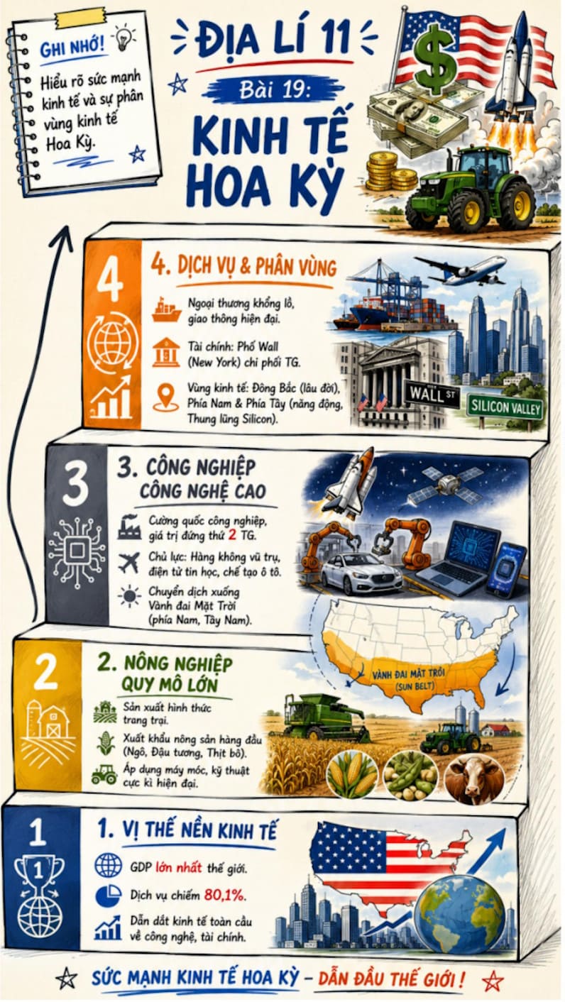 Infographic Địa lí 11 bài 19