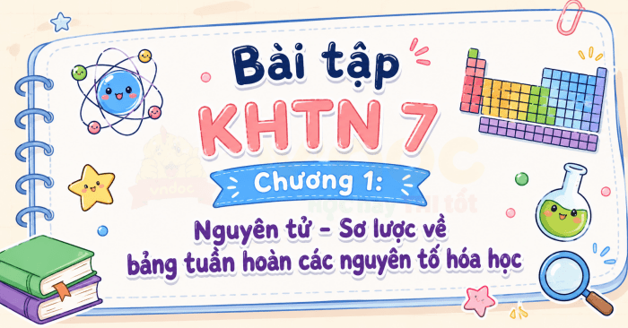 Bài tập Khoa học tự nhiên 7 Chương 1
