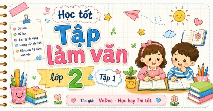 Học tốt Tiếng Việt lớp 2 Học kì 1 Phần Tập làm văn