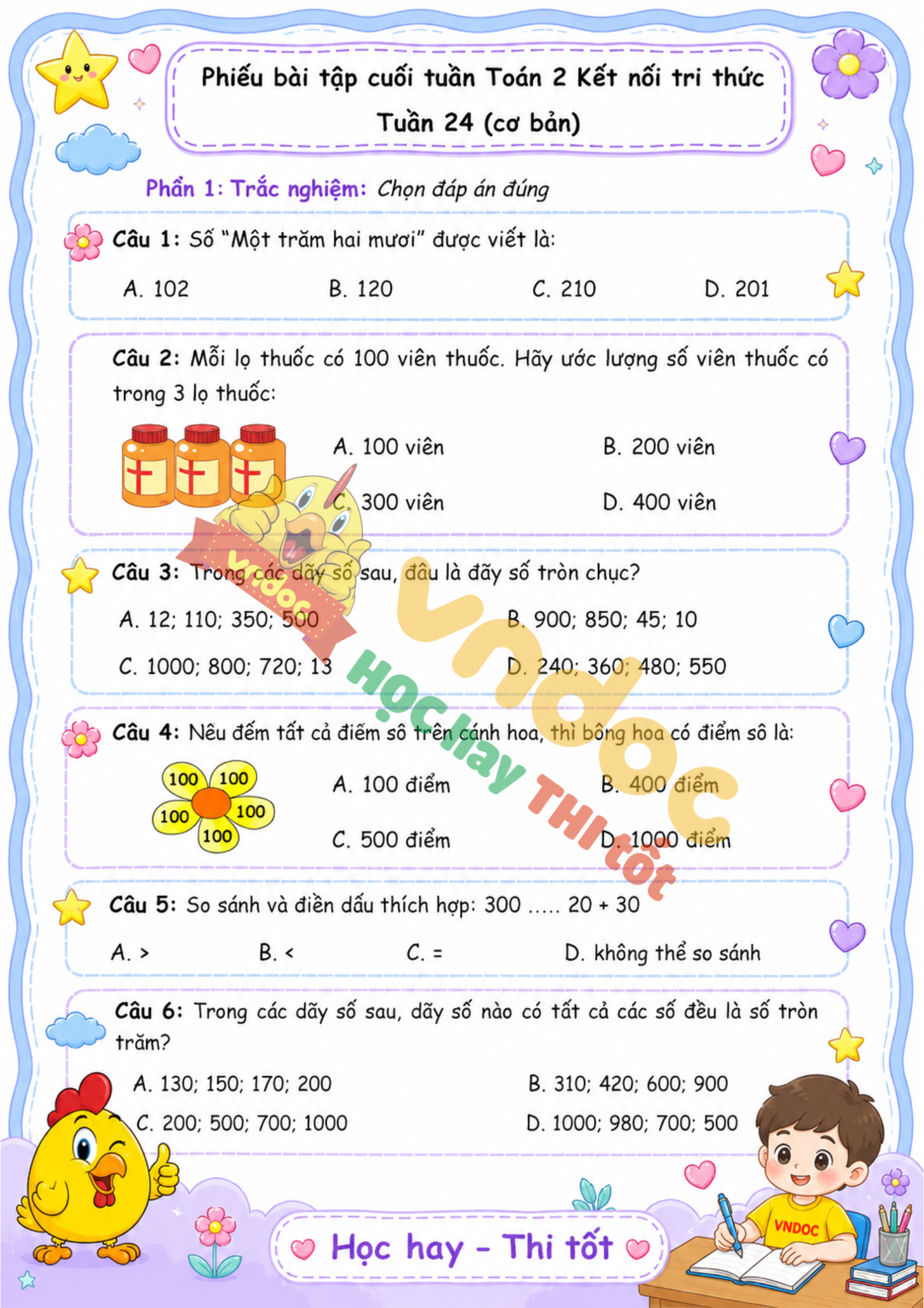 bt cuoi tuan toan lop 2 tuan 24 co ban sach kntt mh1*983934