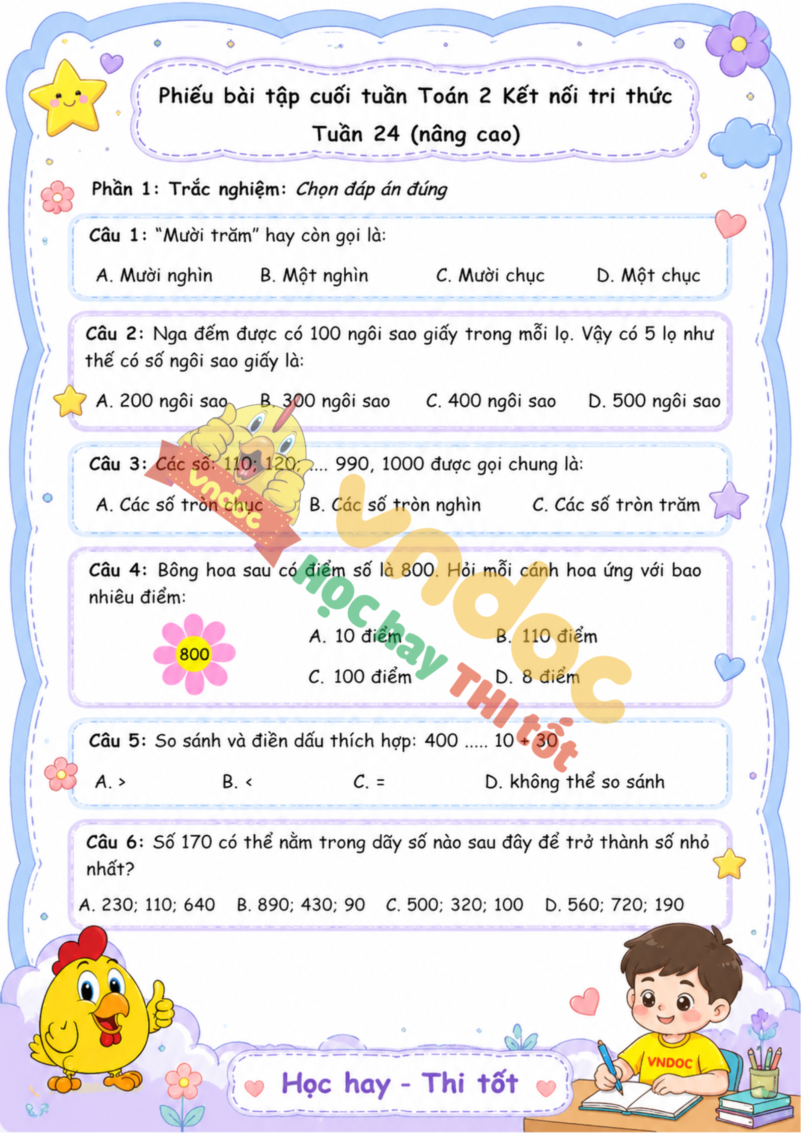 bt cuoi tuan toan lop 2 tuan 24 nang cao sach kntt mh1*983946