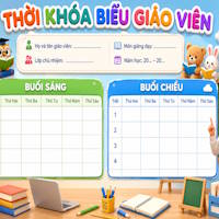 Câu lệnh tạo thời khóa biểu cho giáo viên