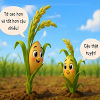 Truyện hay cho bé: Hai Hạt Lúa