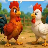 Truyện hay cho bé: Hai con gà trống