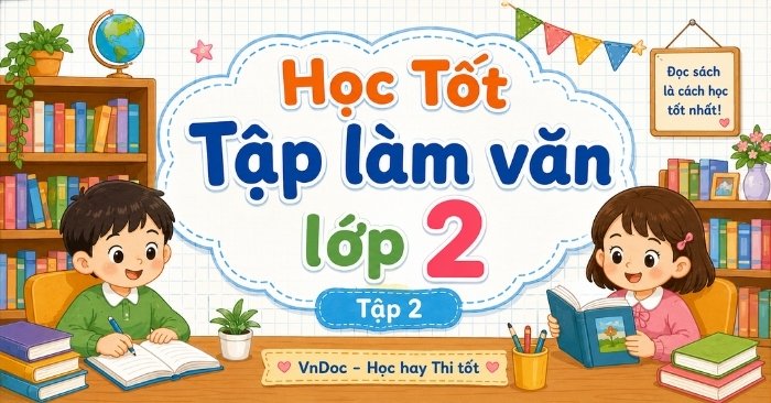 Học tốt Tiếng Việt lớp 2 Học kì 2 Phần Tập làm văn