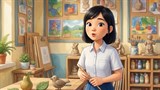 Video mở đầu Mĩ thuật 9 Bài 10: Nguyên mẫu trong tác phẩm điêu khắc (AI)