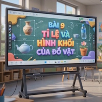 Video mở đầu Mĩ thuật 9 Bài 9: Tỉ lệ và hình khối của đồ vật (AI)