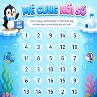 Câu lệnh (prompt) tạo mê cung nối số dành cho trẻ mầm non