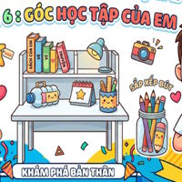 Game khởi động Hoạt động trải nghiệm 2 Tuần 6: Góc học tập của em