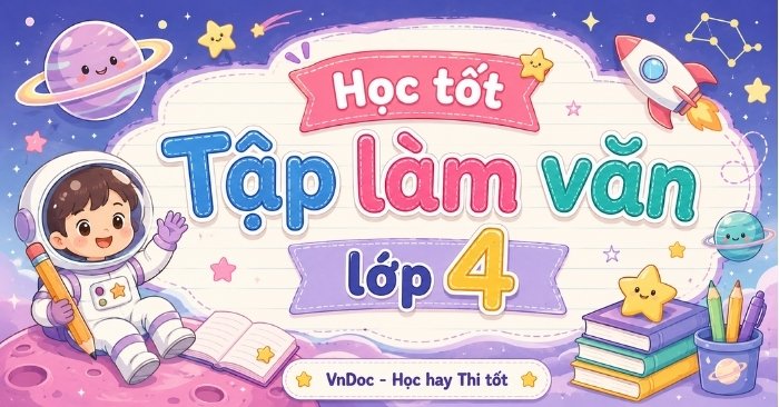 Học tốt Tiếng Việt lớp 4 Phần Tập làm văn