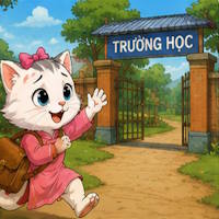 Truyện hay cho bé: Mèo hoa đi học