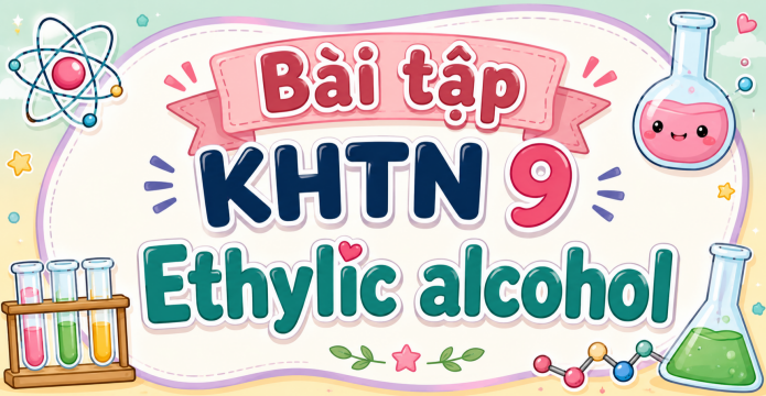Bài tập KHTN 9: Ethylic alcohol