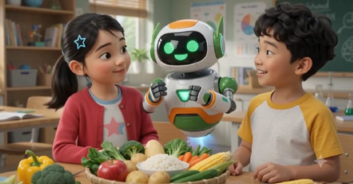Video mở đầu Khoa học tự nhiên 6 Bài 15: Một số lương thực, thực phẩm (AI)