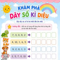 Phiếu Toán TTH: Dãy số kì diệu