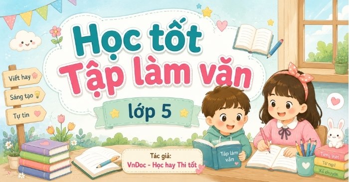Học tốt Tiếng Việt lớp 5 Phần Tập làm văn (Cả Năm)