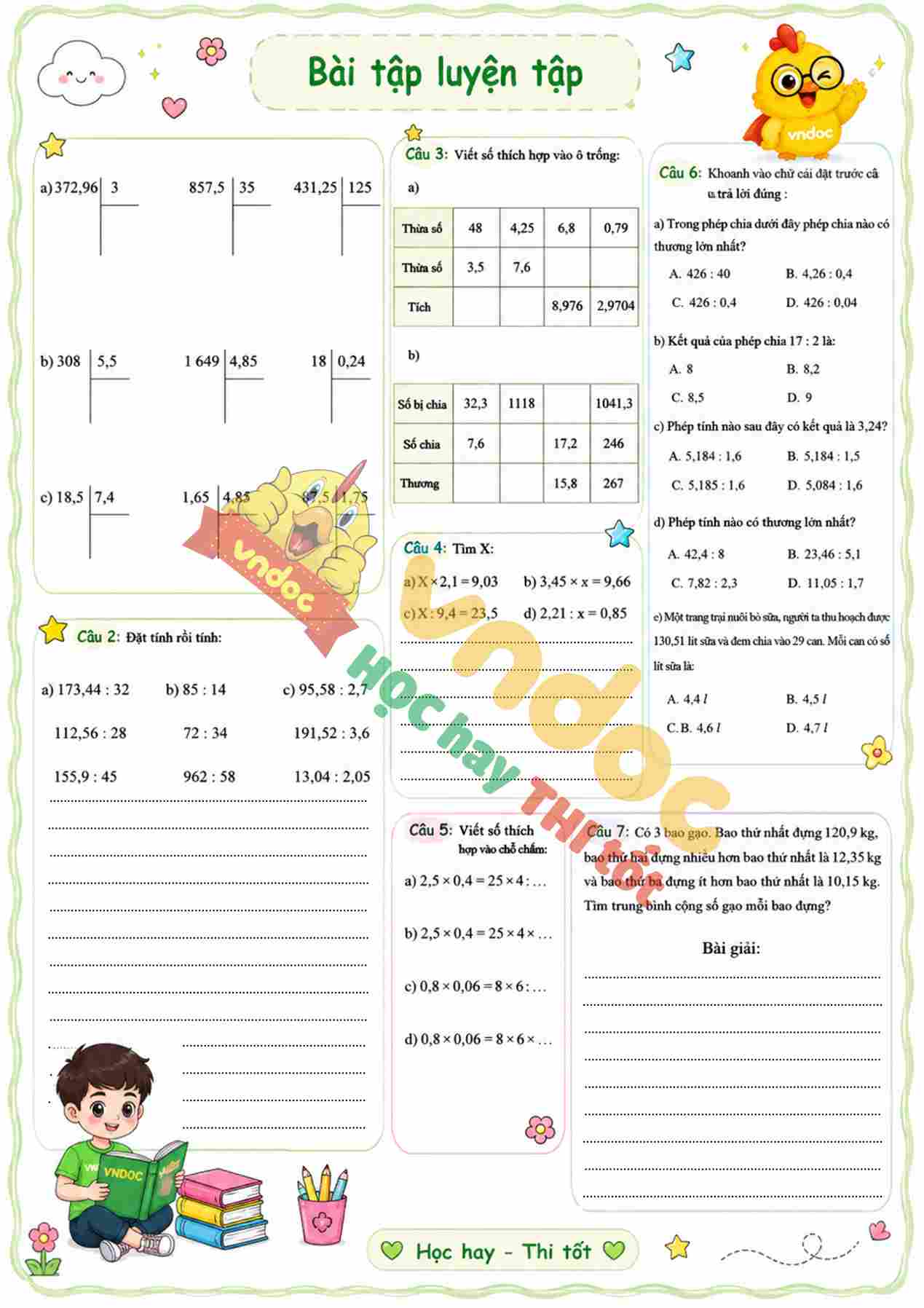 bt toan lop 5 phep chia so thap phan mh1*1587