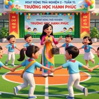 Game khởi động Hoạt động trải nghiệm 2 Tuần 11: Trường học hạnh phúc